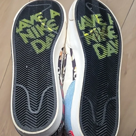 Nike Drop Type Mid 'Patchwork' Sneakers Sz Mens 8.5 - Picture 8 of 10